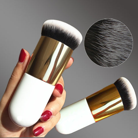 2018 New Chubby Pier Foundation Brush Flat Cream Makeup Brushes Professional Cosmetic Make-up Brush Dropshipping