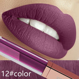 24 Color Make Up Liquid Lipstick Waterproof Mate Red Lip Long Lasting Ultra Matte Lip Gloss Black Blue Nude Lipstick