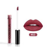 COSCELIA 15 Colors Waterproof Matte Lipstick Red Lip Long Lasting Lipstick Matte For Makeup Red Lip Matte Long Lasting Gift