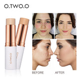 O.TWO.O Magical Concealer Stick Foundation Makeup Full Cover Contour Face Concealer Cream Base Primer Moisturizer Hide Blemish