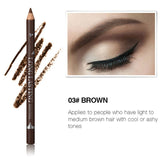 Black & Brown & White Eyeliner Pencil Waterproof Long Lasting Eye Liner Pen Quality Eyes Makeup Kit Sex Fashion Eye Cosmetic