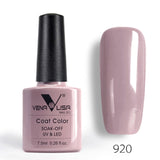 #61508 Venalisa Gel Nail 7.5 ml Top Coat Top + Base Coat Foundation for UV Gel Polish Best on Ali New Style Nail Lacquer Varnish