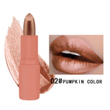 MK Waterproof Long Lasting Metallic Matte Lipstick 16 Colors Lips Makeup Cosmetics Shimmer Velvety Lipgloss Matte Lipstick Batom