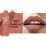 MK Waterproof Long Lasting Metallic Matte Lipstick 16 Colors Lips Makeup Cosmetics Shimmer Velvety Lipgloss Matte Lipstick Batom