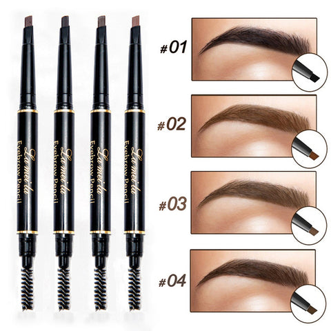 2019 New Brand Eye Brow Tint Cosmetics Natural Long Lasting Paint Tattoo Eyebrow Waterproof Black Brown Eyebrow Pencil Makeup
